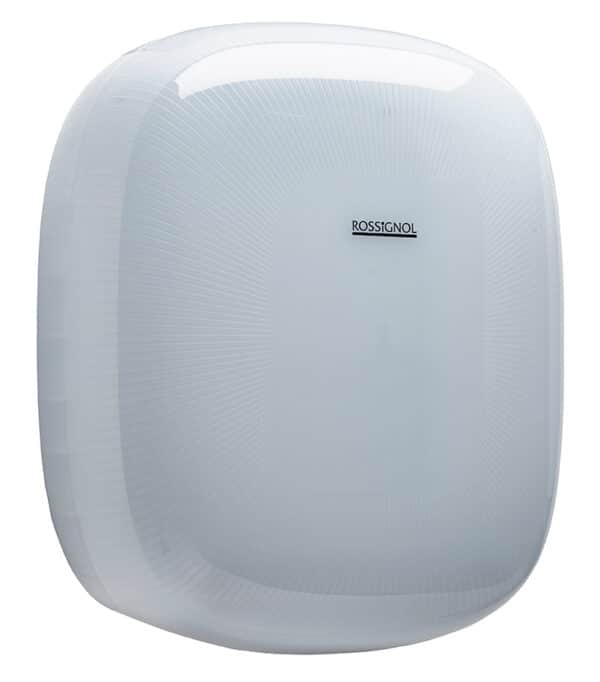 Photo d'un distributeur essuie-mains kostea en polycarbonate translucide fermé