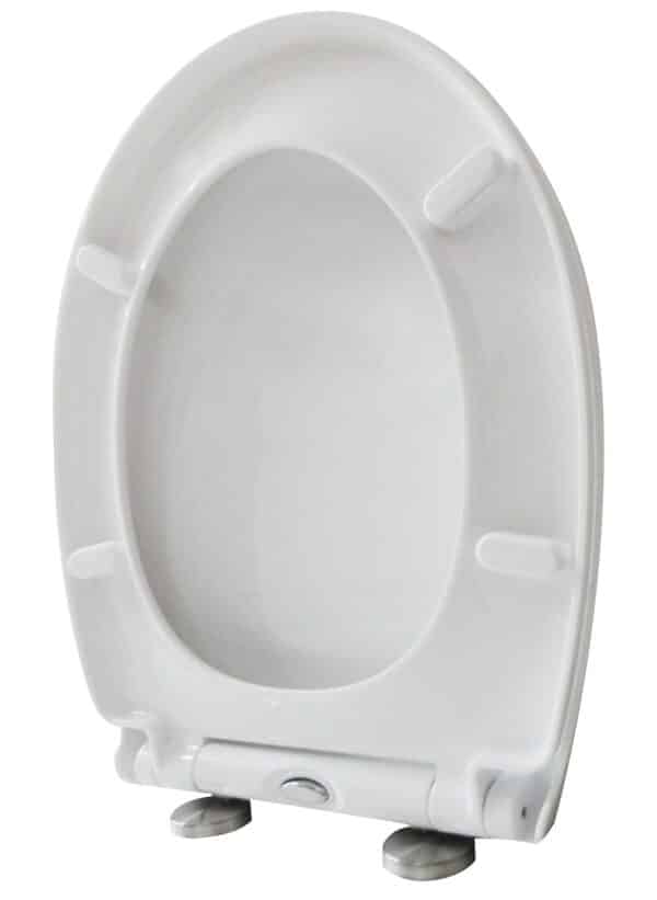 Photo d'un abattant wc duplex rabattu