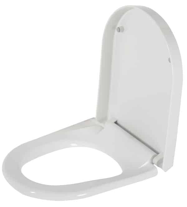 Photo d'un abattant wc suave ouvert