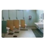 Photo d'un miroir plat pour sanitaire