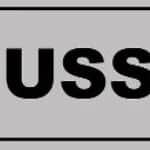 Photo d'un panneau pvc adhésif toilettes "POUSSEZ"