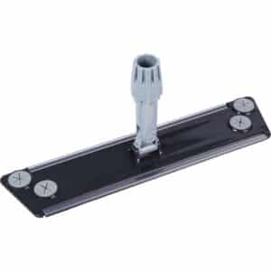 Photo du dessus d'une monture trapèze velcro 400mm bouchon fixe gaze en PVC souple