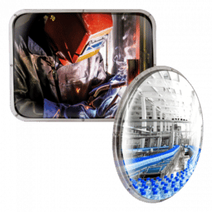 Miroir inox pour industrie spécialisée