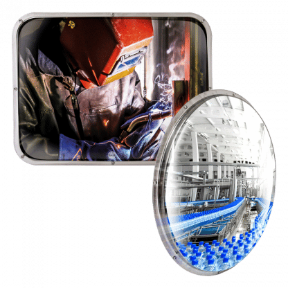 Miroir inox pour industrie spécialisée