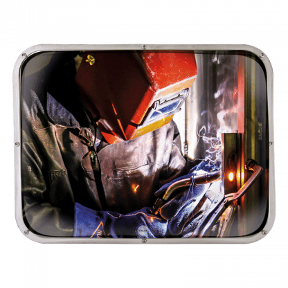 Miroir inox pour industrie spécialisée
