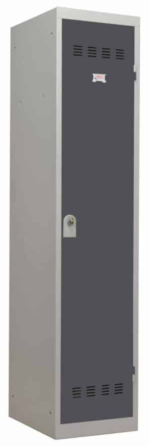 Photo de vestiaire industrie propre norme nf gris 1 colonne