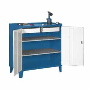 Photo d'une armoire d'atelier pour outillage longueur 1000 mm