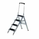 Photo d'un marchepied aluminium 4 marches