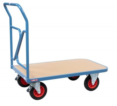 Photo d'un chariot professionnel fixe ou repliable dossier relevé