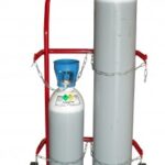 Photo d'un diable à bouteilles grands modèles 2 bouteilles