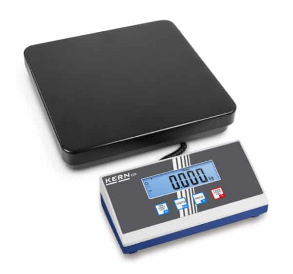 Photo d'une petite balance professionnelle pour colis