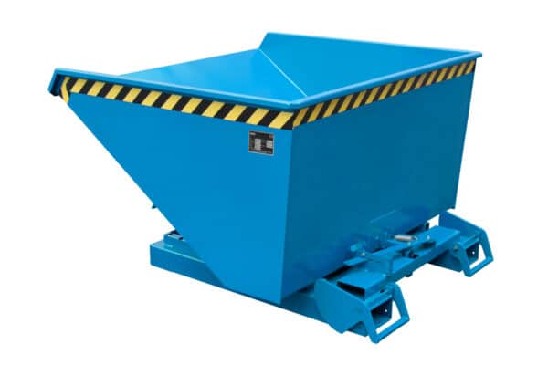 Photo d'une benne basculante automatique bleue