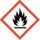 Étiquette produit inflammable