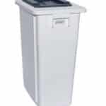 Illustration d'un collecteur de tri 60L blanc - probbax