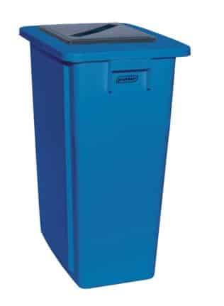 Illustration d'un collecteur de tri 60L bleu - probbax