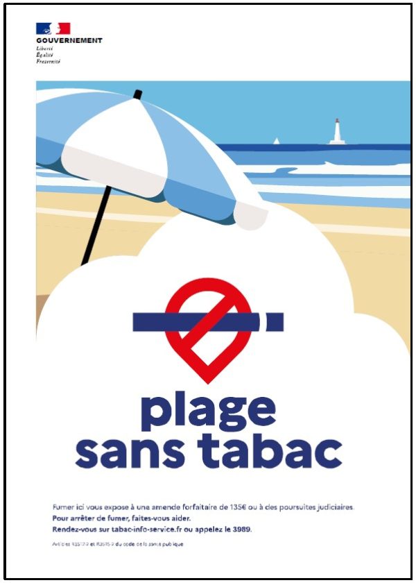 PLAGE SANS TABAC